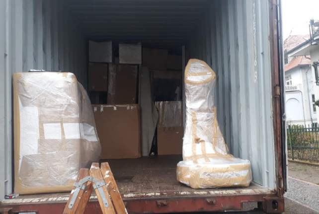 Stückgut-Paletten von Rastatt nach Eritrea transportieren